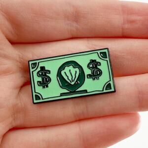 Spongebob Inspired Money Soft Enamel Pin